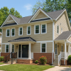 Before and after photo of a home transformed with a pop-top second-story addition