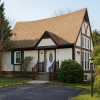 Coventry Cottage – Tudor-inspired A-frame kit home with charming design