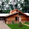 Chincoteague kit home exterior view with rustic wood siding