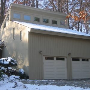 Morelia garage series kit home with two floors and modern design